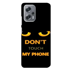 Чохол з Прикольним Принтом на Xiaomi Redmi Note 12 Pro (5g) (Не чіпай мій телефон)
