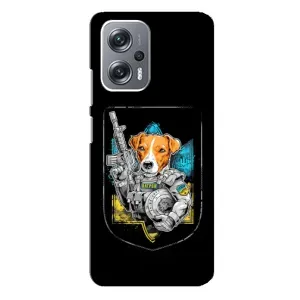 Чехол с принтом для Xiaomi Redmi Note 12 Pro (5g) (Патрон Воин)
