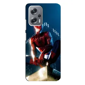 Чохол Супергерой Людина Павук на Xiaomi Redmi Note 12 Pro (5g) (Павук на домі)