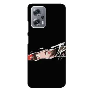 Силіконові чохлі з очіма Anime для Редмі Нот 12 Про (5g) (Персона 5)