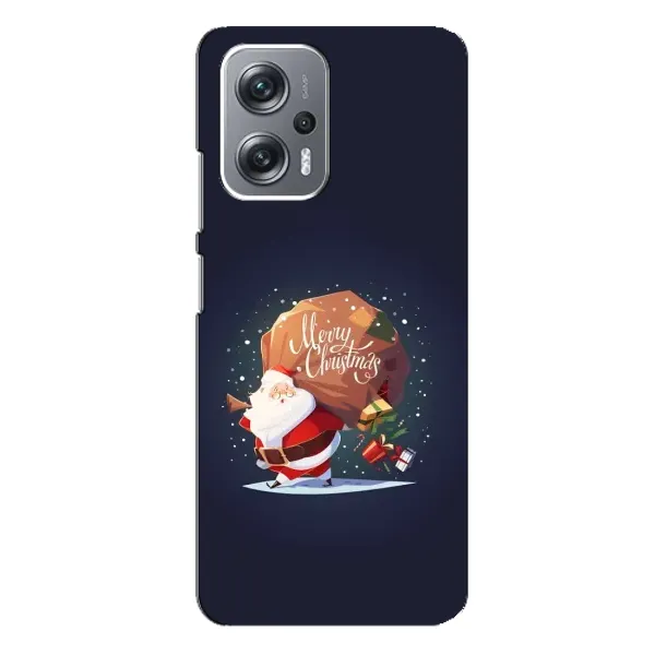 Чехол с рисунком «Подарки от Санты» для Xiaomi Redmi Note 12 Pro (5g)