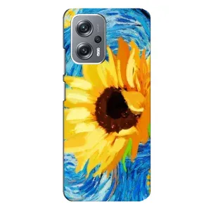 Чохли з картинкою Соняшників для Редмі Нот 12 Про (5g) (Соняшник квітка)