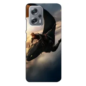 Чохол дракон Беззубик для Xiaomi Redmi Note 12 Pro (5g) (Політ Беззубика)