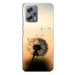 Силіконовий Чохол з кульбабками на Xiaomi Redmi Note 12 Pro (5g) (Роздмухана кульбабка)