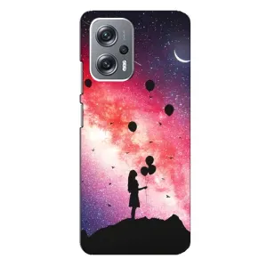 Силиконовые Чехлы Любимому человеку для Xiaomi Redmi Note 12 Pro (5g) (Шарики в небе)