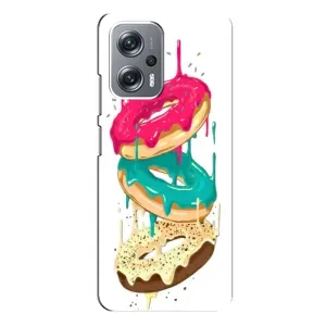 Чохол з зображенням смачної їжі для Xiaomi Redmi Note 12 Pro (5g) (Соковиті пончики)