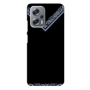 Силиконовый Чехол на Xiaomi Redmi Note 12 Pro (5g) (Воротник вышиванки)