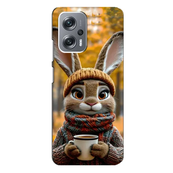 Чехол с рисунком «Зайчик с кофе» для Xiaomi Redmi Note 12 Pro (5g) Чехол с рисунком «Зайчик с кофе» для Xiaomi Redmi Note 12 Pro (5g)