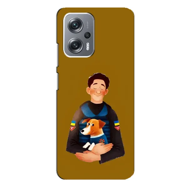Чехол с рисунком «ЗСУ Патрон» для Xiaomi Redmi Note 12 Pro (5g)