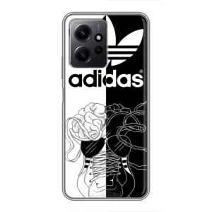 Чохол с стилі "Адідас" для Редмі Нот 12 (Adidas шнурки)
