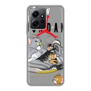 Силіконовый Чохол Nike Air Jordan на Редмі Нот 12 (Air Jordan)