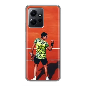 Чехлы с принтом Спортивная тематика для Xiaomi Redmi Note 12 (Алькарас Теннисист)