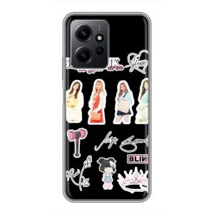 Чехлы с картинкой для Xiaomi Redmi Note 12 (Арт блэкпинг)