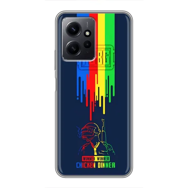 Чехол с рисунком «Арт Пабг» для Xiaomi Redmi Note 12 Чехол с рисунком «Арт Пабг» для Xiaomi Redmi Note 12