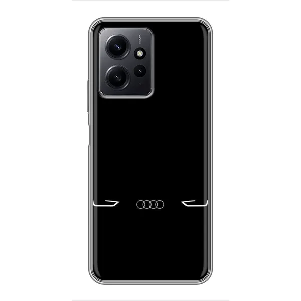 Чехол с рисунком «Силует Audi» для Xiaomi Redmi Note 12