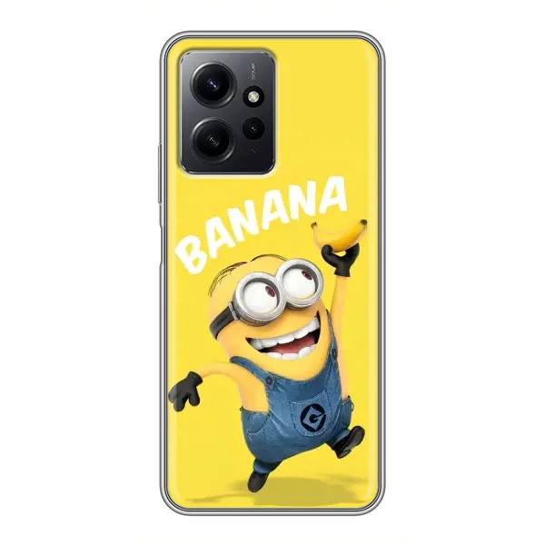 Чехол с рисунком «Banana» для Xiaomi Redmi Note 12