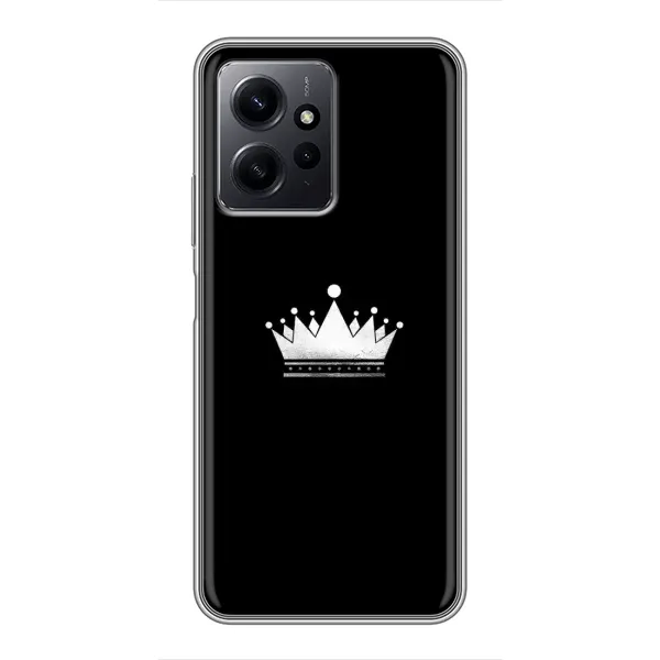 Чехол с рисунком «Белая корона» для Xiaomi Redmi Note 12 Чехол с рисунком «Белая корона» для Xiaomi Redmi Note 12