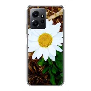 Чохол з ромашками на Xiaomi Redmi Note 12 (Біла ромашка)