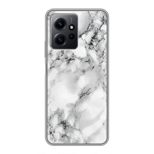 Чехол с рисунком «Белый мрамор» для Xiaomi Redmi Note 12 Чехол с рисунком «Белый мрамор» для Xiaomi Redmi Note 12