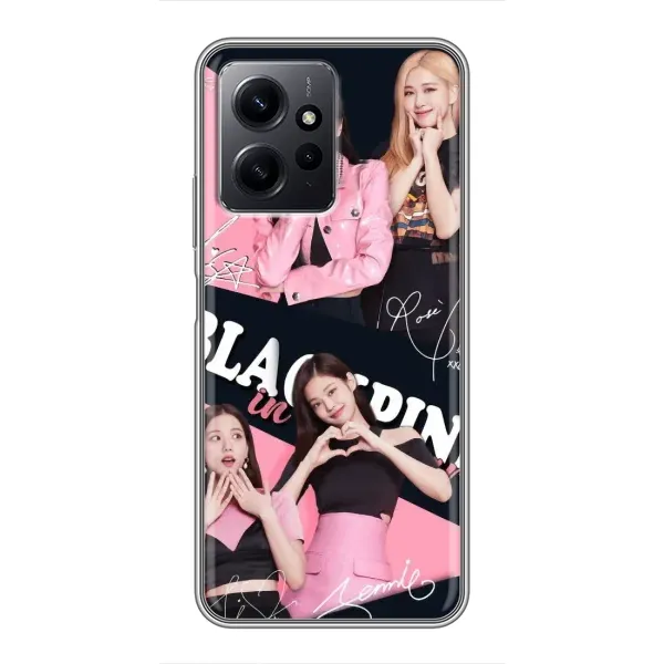 Чехол с рисунком «BLACKPINK» для Xiaomi Redmi Note 12 Чехол с рисунком «BLACKPINK» для Xiaomi Redmi Note 12