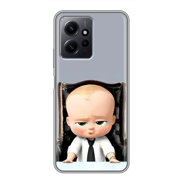 Чехол с рисунком «BOSS» для Xiaomi Redmi Note 12