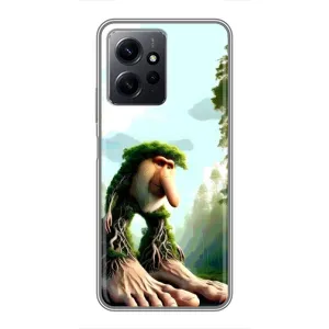 Чехол с мемами тралалело тралала для Xiaomi Redmi Note 12 (Брр брр патапим)