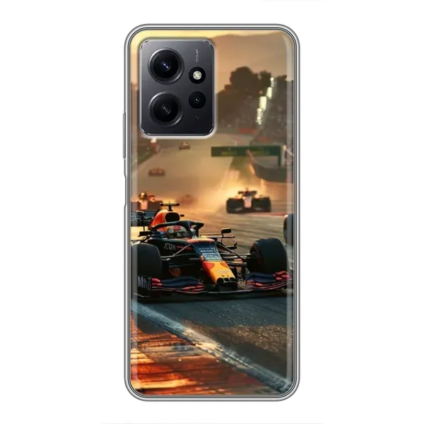 Чехол с рисунком «Чемпионат ф1» для Xiaomi Redmi Note 12 Чехол с рисунком «Чемпионат ф1» для Xiaomi Redmi Note 12