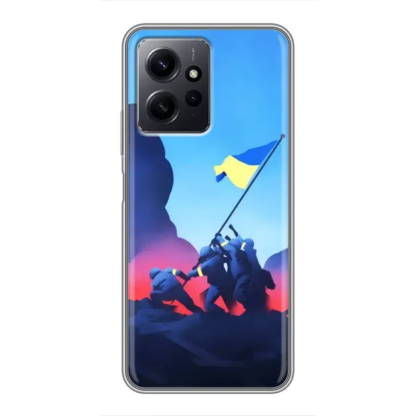 Чехол с рисунком «Деокупація» для Xiaomi Redmi Note 12 Чехол с рисунком «Деокупація» для Xiaomi Redmi Note 12