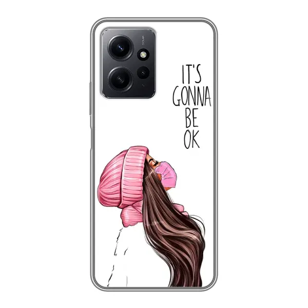 Чехол с рисунком «Девушка в маске» для Xiaomi Redmi Note 12 Чехол с рисунком «Девушка в маске» для Xiaomi Redmi Note 12