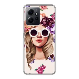 Чехол с картинкой Модные Девчонки Xiaomi Redmi Note 12 (Девушка в очках)
