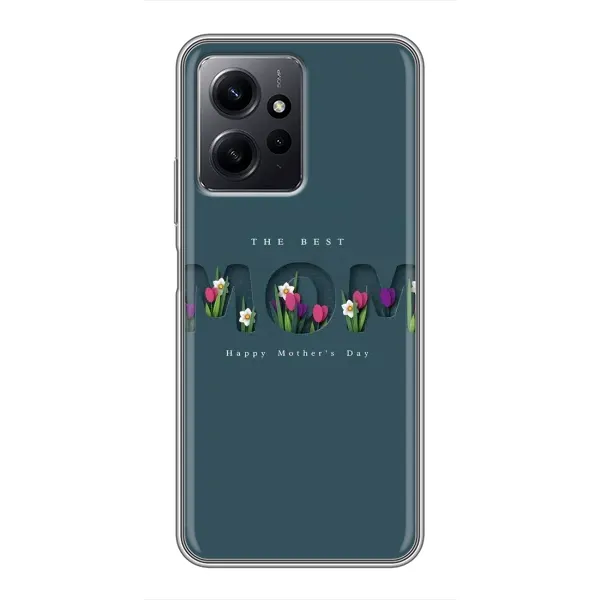Чехол с рисунком «Ко дню мамы» для Xiaomi Redmi Note 12 Чехол с рисунком «Ко дню мамы» для Xiaomi Redmi Note 12