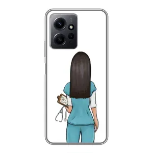 Силіконовий бампер (Працівники) на Xiaomi Redmi Note 12 (Лікар)