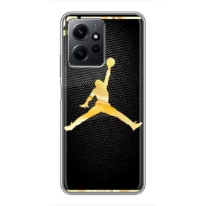 Силіконовый Чохол Nike Air Jordan на Редмі Нот 12 (Джордан 23)
