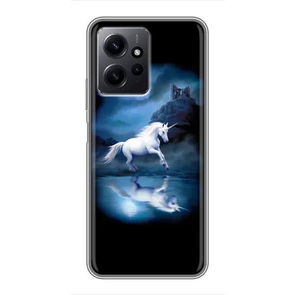 Чехол с рисунком «Единорог» для Xiaomi Redmi Note 12 Чехол с рисунком «Единорог» для Xiaomi Redmi Note 12