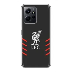 Силіконові Чохли з принтом Футбол на Xiaomi Redmi Note 12 (Емблема Liverpool)