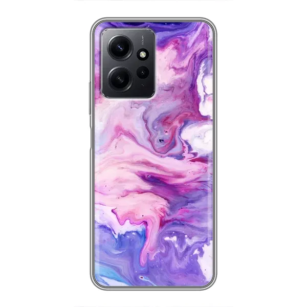 Чехол с рисунком «Фиолетовый мрамор» для Xiaomi Redmi Note 12 Чехол с рисунком «Фиолетовый мрамор» для Xiaomi Redmi Note 12