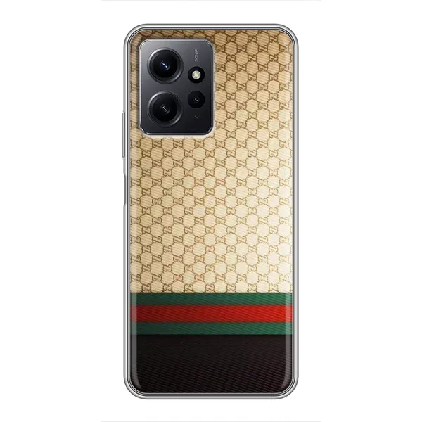 Чехол с рисунком «Фон Гуччи» для Xiaomi Redmi Note 12 Чехол с рисунком «Фон Гуччи» для Xiaomi Redmi Note 12