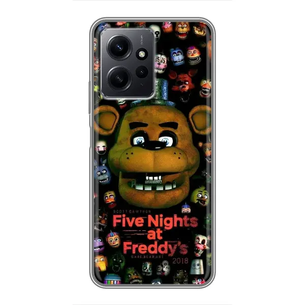 Чехол с рисунком «Freddy» для Xiaomi Redmi Note 12 Чехол с рисунком «Freddy» для Xiaomi Redmi Note 12