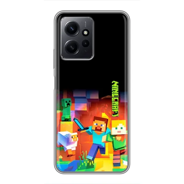 Чехол с рисунком «Герой Майнкрафт» для Xiaomi Redmi Note 12 Чехол с рисунком «Герой Майнкрафт» для Xiaomi Redmi Note 12