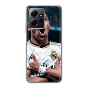 Чехол (TPU) с Футболистом на Xiaomi Redmi Note 12 (Гол Мбаппе)