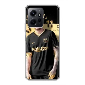 Силиконовый Чехол Xiaomi Redmi Note 12 (Gold Neymar)