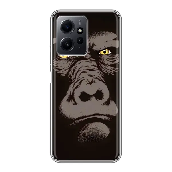 Чехол с рисунком «Горилла» для Xiaomi Redmi Note 12 Чехол с рисунком «Горилла» для Xiaomi Redmi Note 12