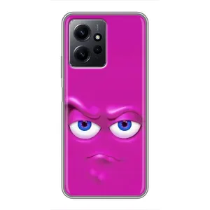 Силиконовые Чехлы (смешные стикеры) для Xiaomi Redmi Note 12 (Хитрая мордочка)