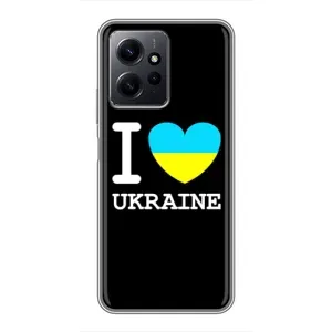 Чохол з Українською символікою на Редмі Нот 12 (I Love Ukraine)