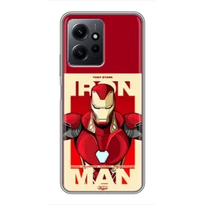Чехол Супергерой Железный человек на Xiaomi Redmi Note 12 (Iron man)