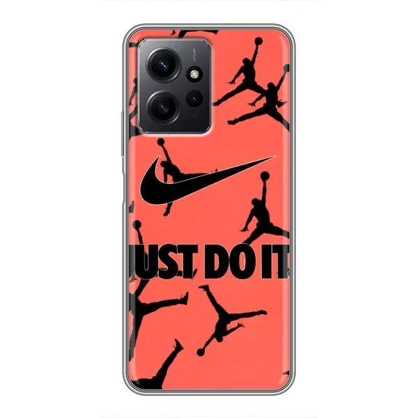 Чехол с рисунком «Just Do It» для Xiaomi Redmi Note 12 Чехол с рисунком «Just Do It» для Xiaomi Redmi Note 12