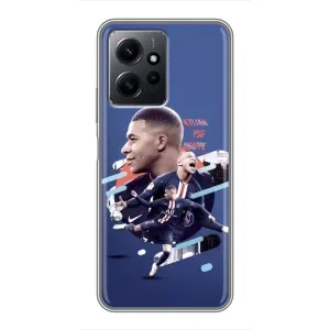 Чехол (TPU) с Футболистом на Xiaomi Redmi Note 12 (Килиан)