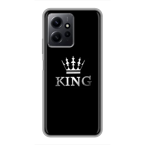 Чехол с рисунком «KING» для Xiaomi Redmi Note 12 Чехол с рисунком «KING» для Xiaomi Redmi Note 12