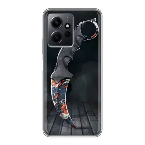 Чохол КІБЕРСПОРТ для Xiaomi Redmi Note 12 (Кинжал КС ГО)