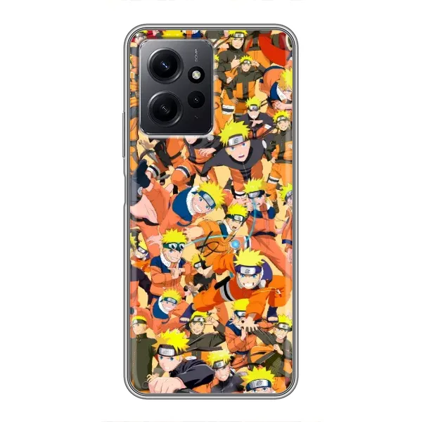 Чехол с рисунком «Коллаж Наруто» для Xiaomi Redmi Note 12 Чехол с рисунком «Коллаж Наруто» для Xiaomi Redmi Note 12